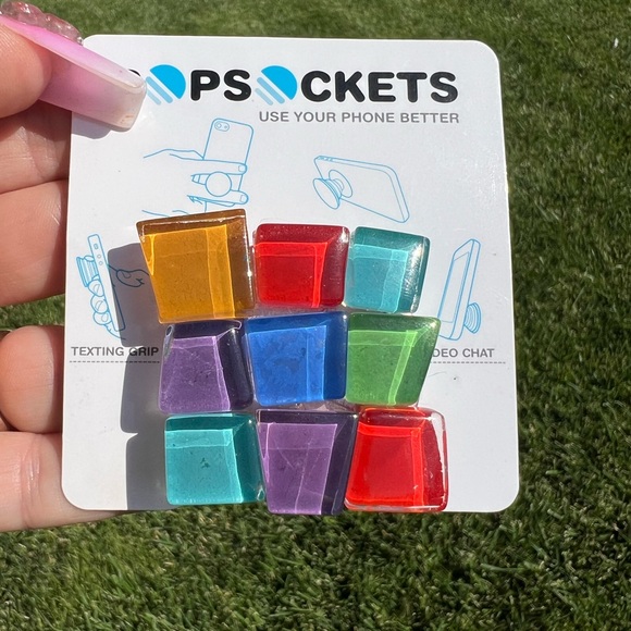 Mosaic tile popsocket phone grip - Picture 1 of 2